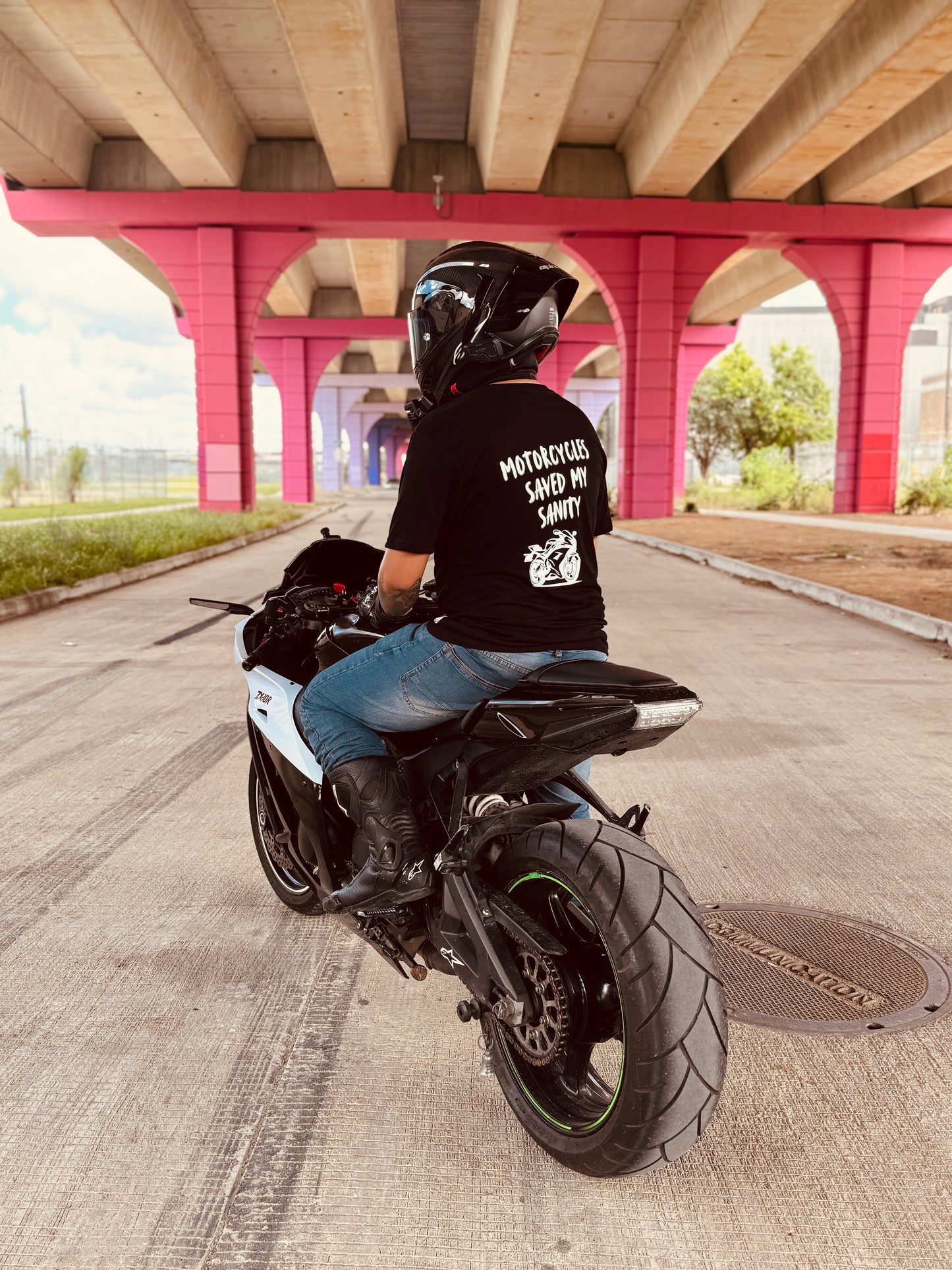 Motorcycles Saved My Sanity T-Shirt