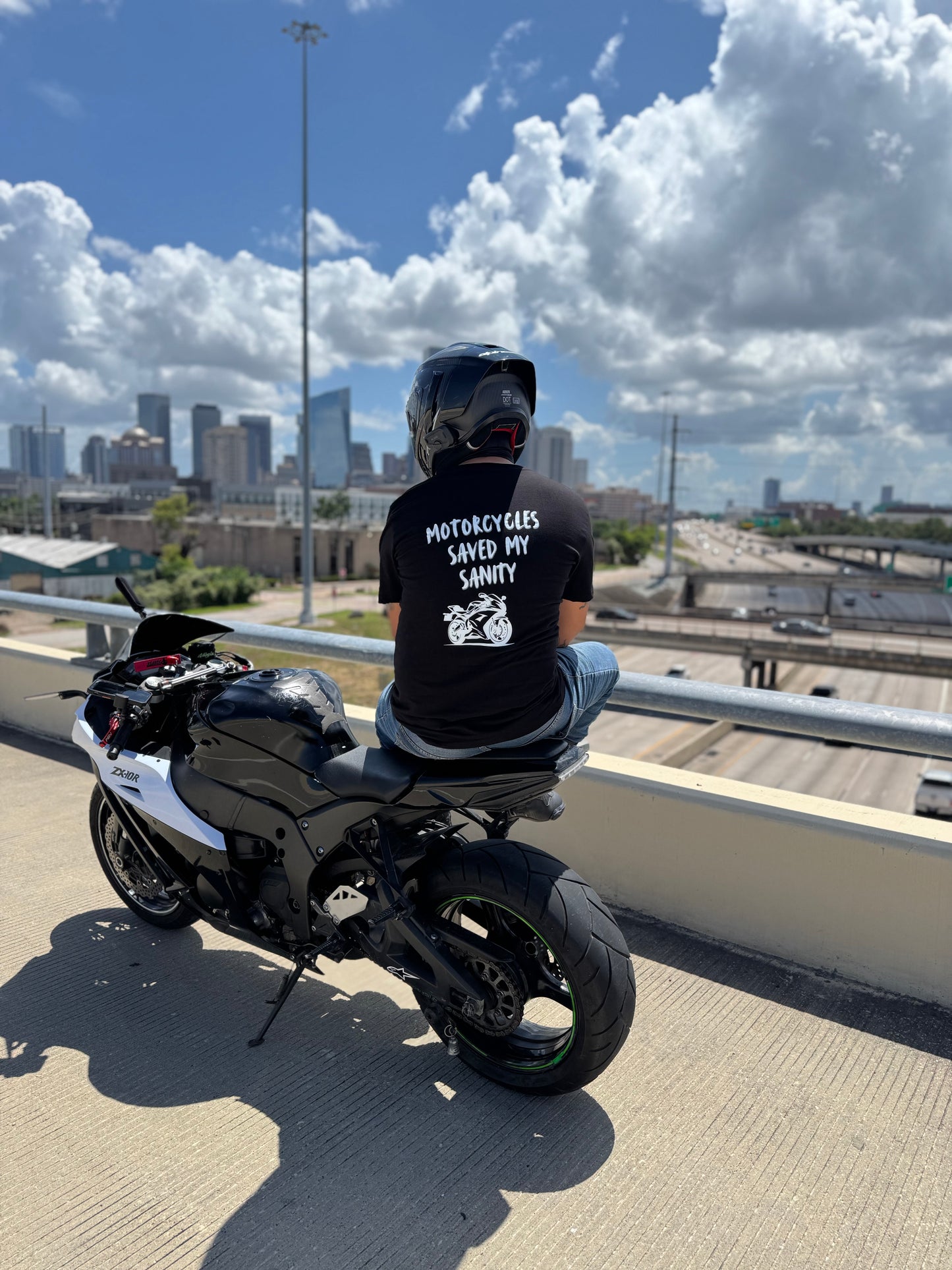 Motorcycles Saved My Sanity T-Shirt