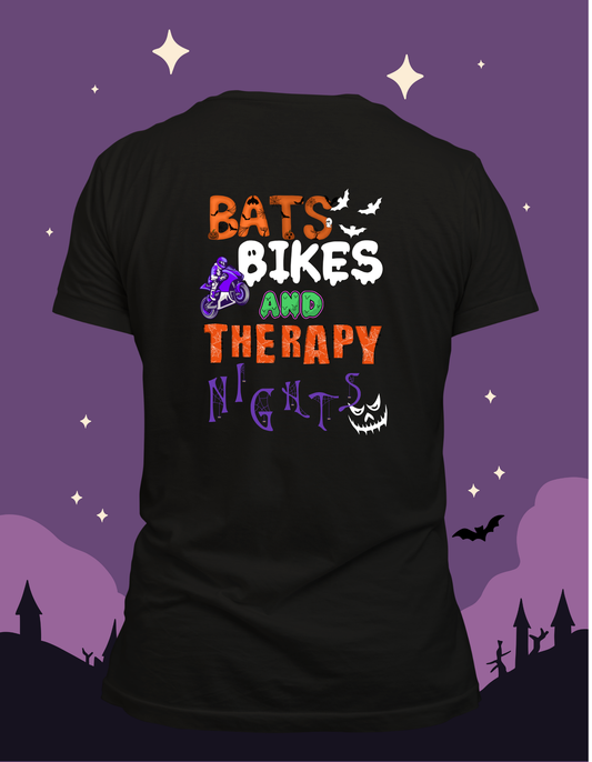 Bats, Bikes, And Therapy Nights - Shirt
