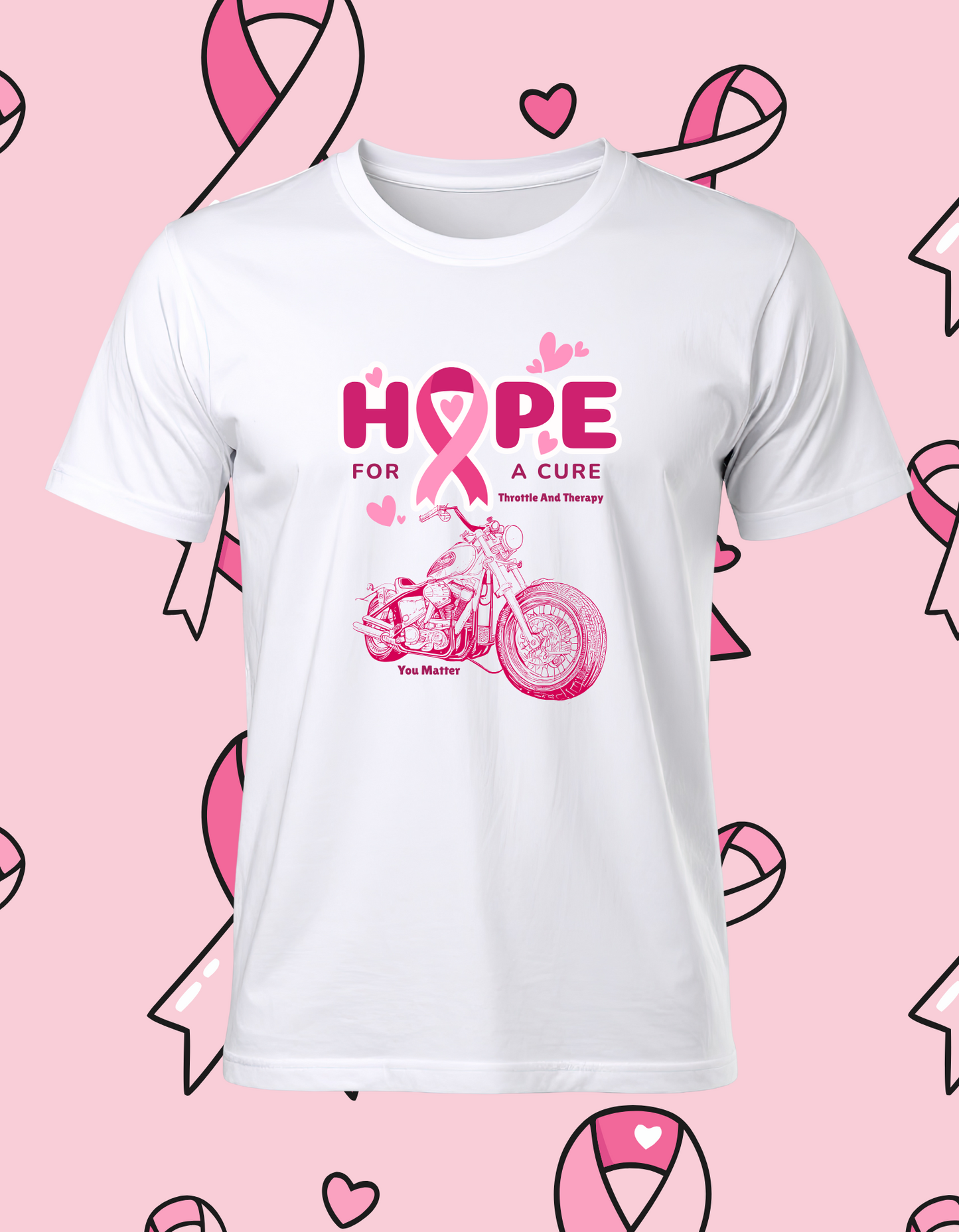 Hope For A Cause - Breast Cancer Awareness Month Shirt