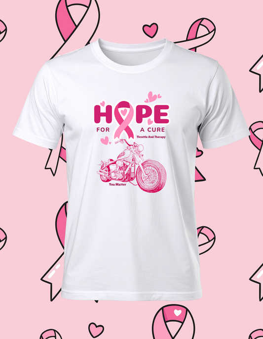 Hope For A Cause - Breast Cancer Awareness Month Shirt