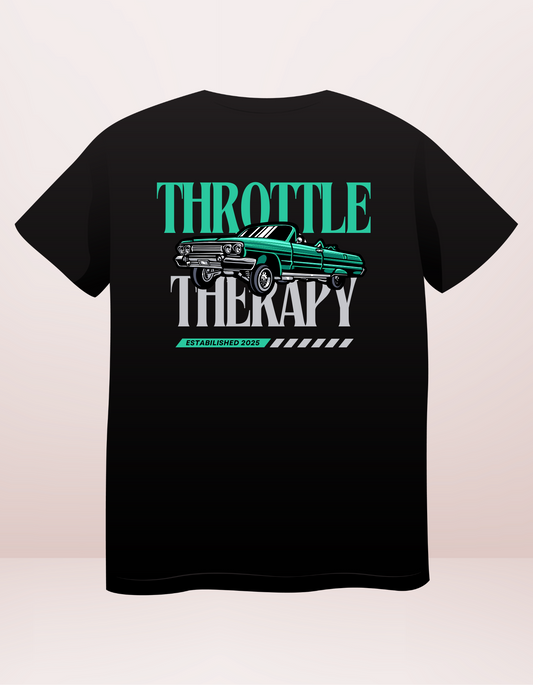 Throttle And Therapy - Classic Impala T-shirt