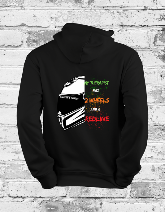 My Therapist Has 2 Wheels (hoodie)