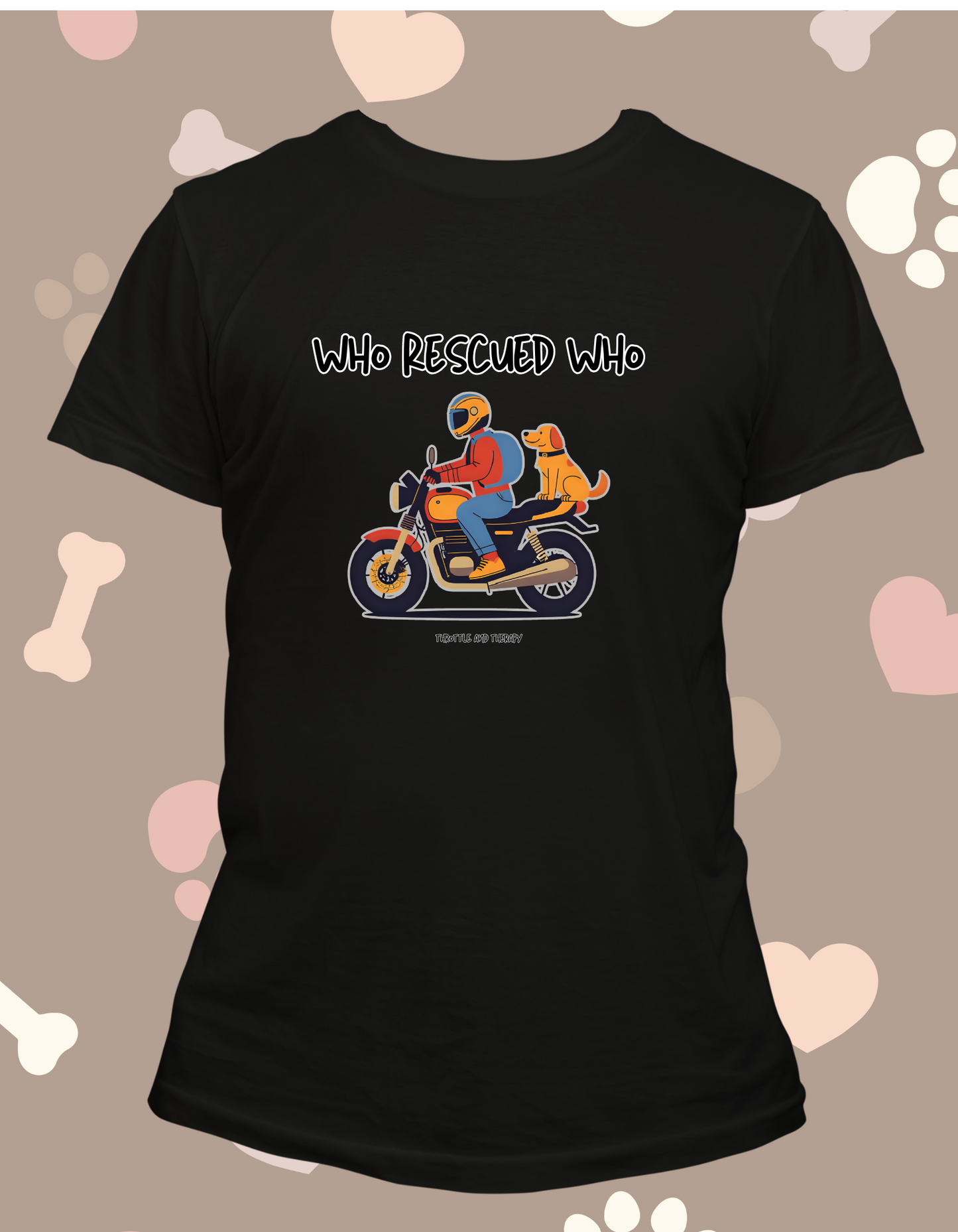 Who Rescued Who (dog) - Shirt