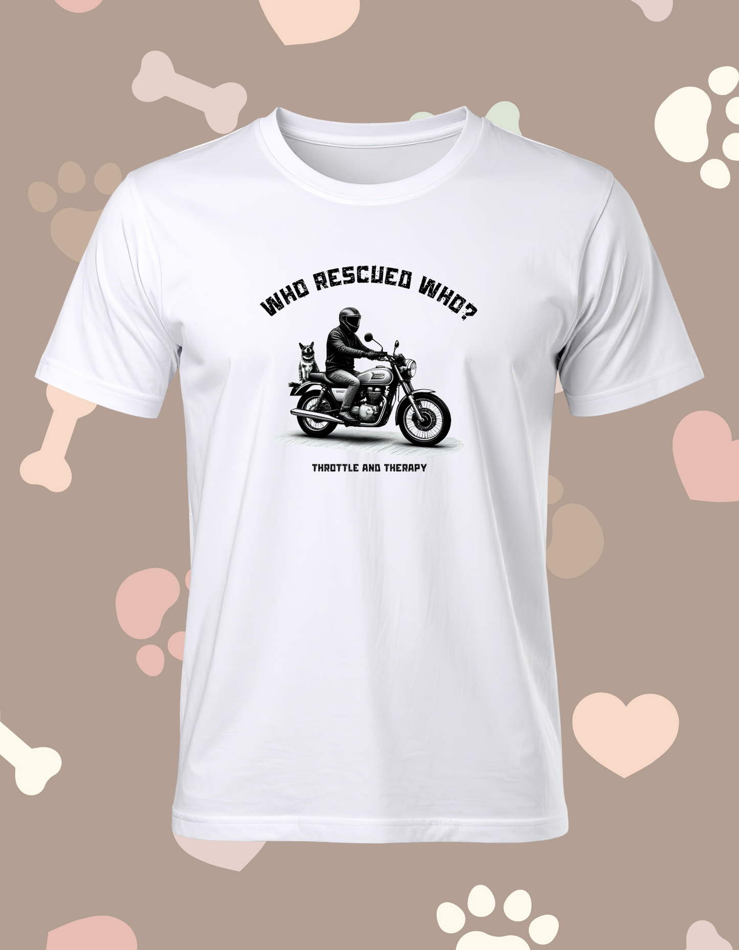 Who Rescued Who (Dog) - Shirt