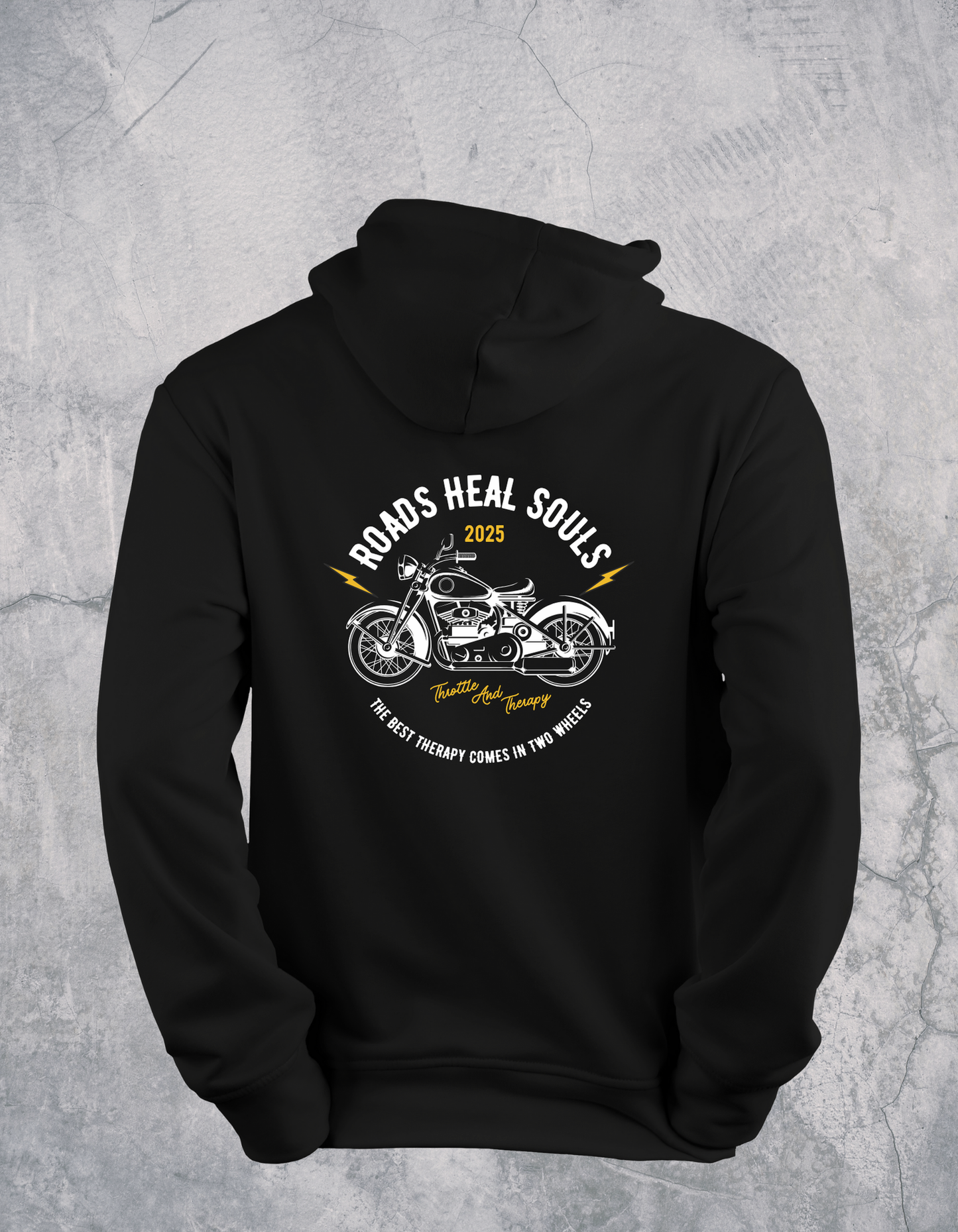 Roads Heal Souls (Cruiser) - Hoodie