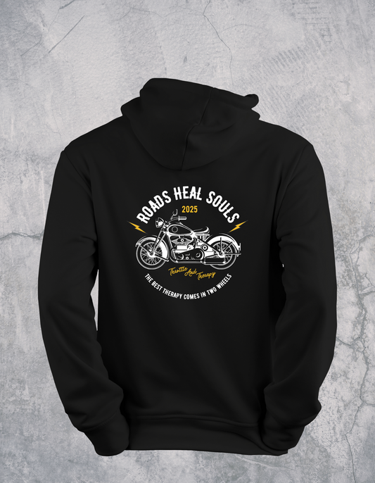Roads Heal Souls (Cruiser) - Hoodie