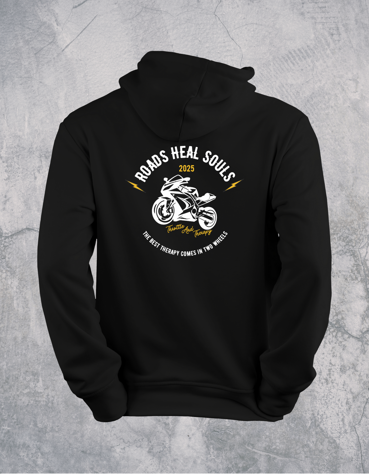 Roads Heal Souls (Sport Bike) - Hoodie