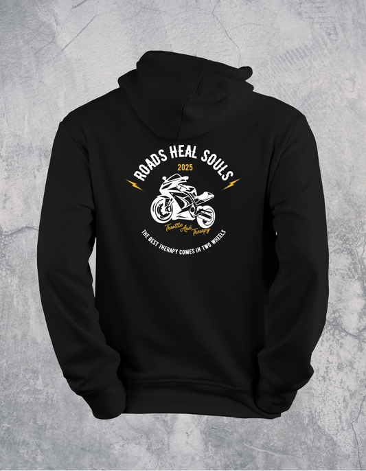 Roads Heal Souls (Sport Bike) - Hoodie