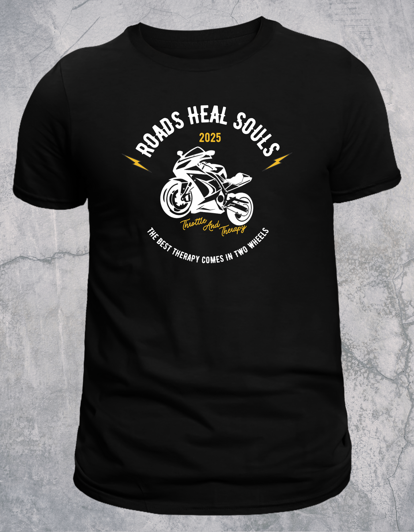 Roads Heal Souls (Sports Bike) - Shirt