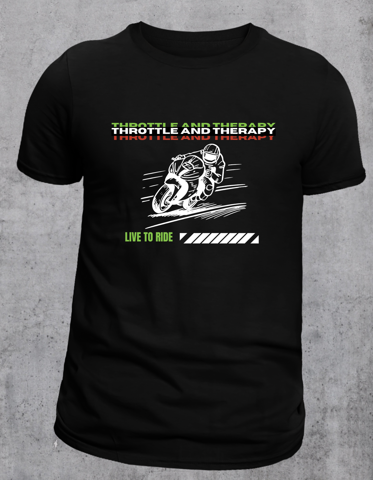 Throttle and Therapy Loading T-shirt